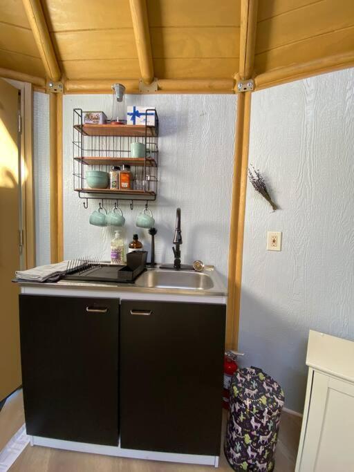 Villa Glamping-Sky Dome Yurt-Tiny House-2 By Lavenders Field Valley Center Exterior foto
